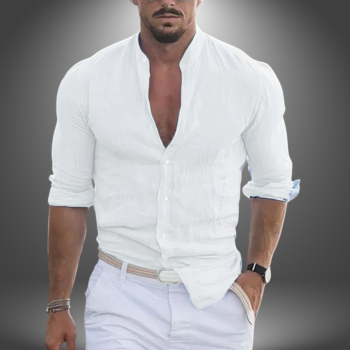 Dennis™ | Camicia Casual Premium di Lino
