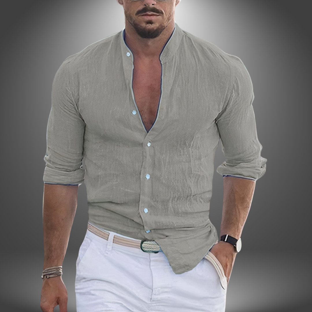 Dennis™ | Camicia Casual Premium di Lino