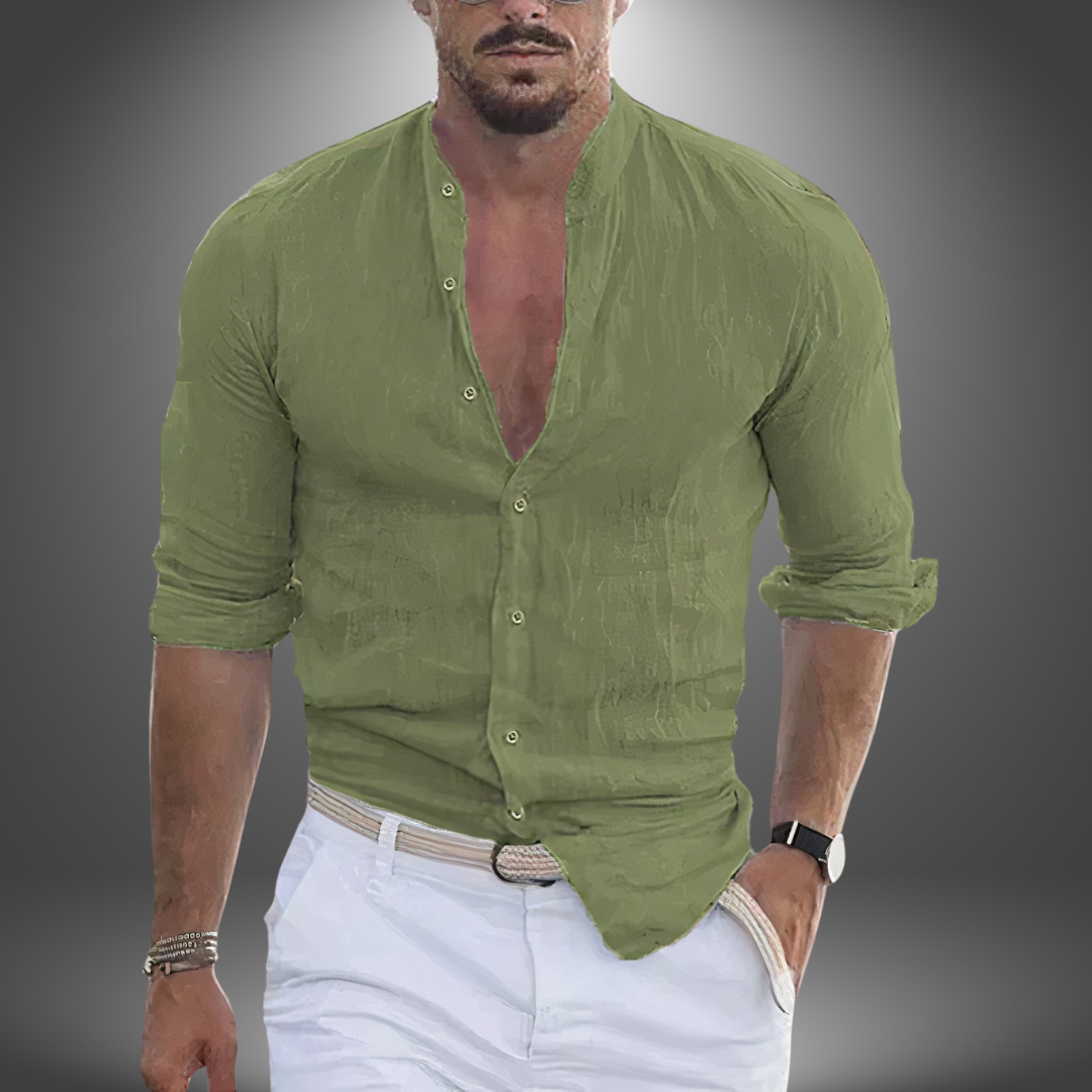 Dennis™ | Camicia Casual Premium di Lino