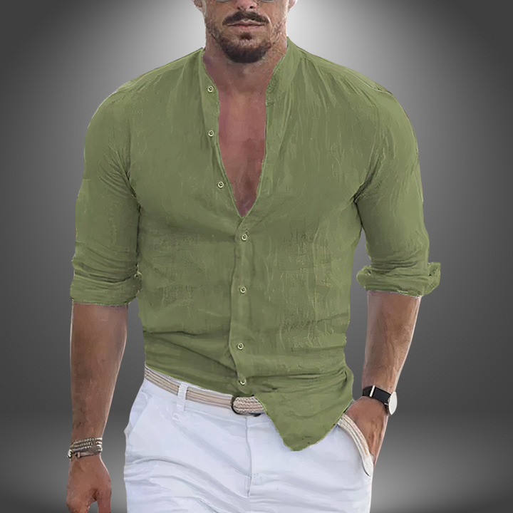 Dennis™ | Camicia Casual Premium di Lino