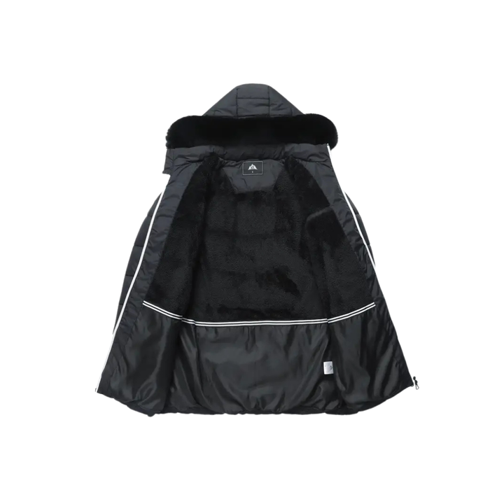 Maria™ | Cappotto invernale di lusso con collo in pelliccia