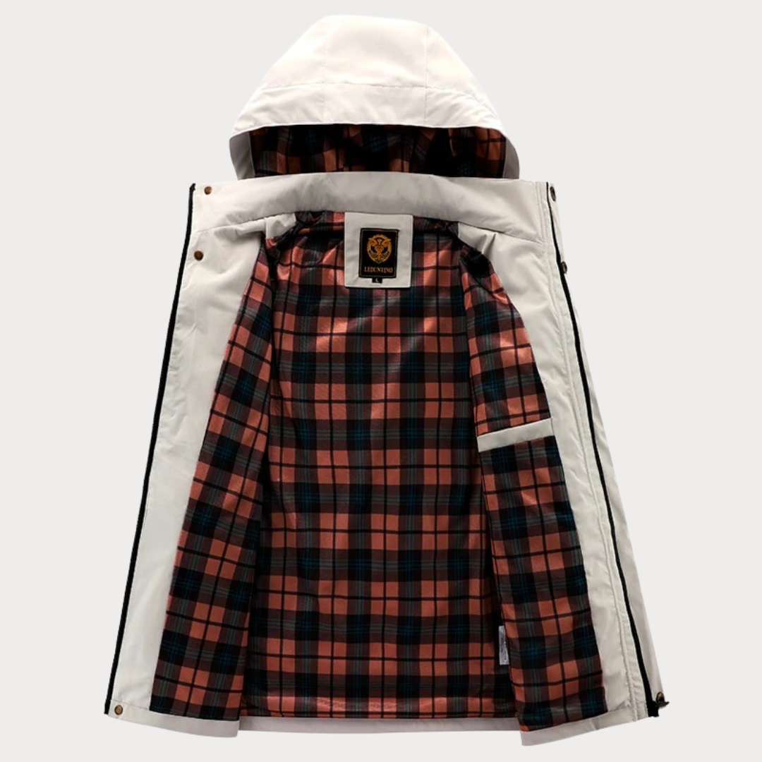 Luca™ | Elegante giacca antivento con cappuccio