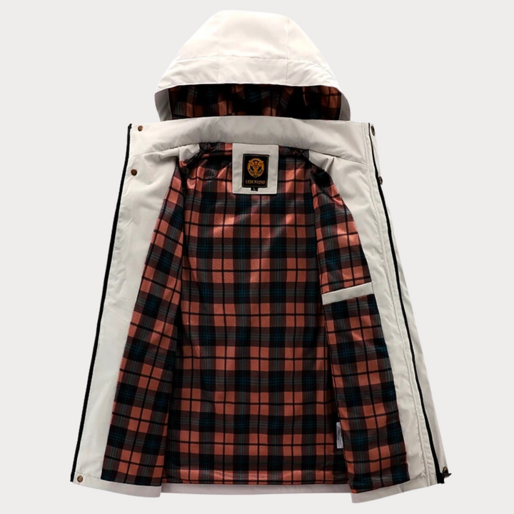 Luca™ | Elegante giacca antivento con cappuccio
