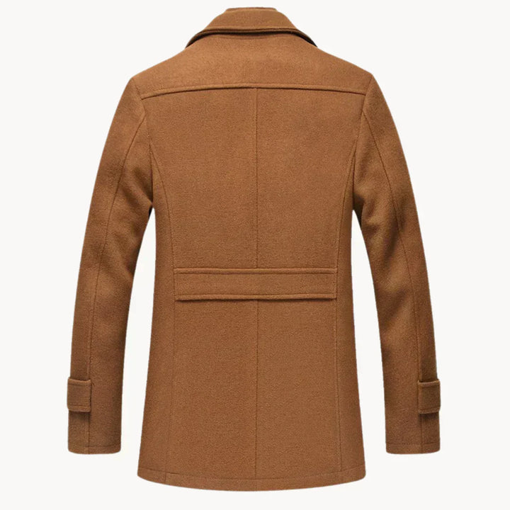 Gino™ | Cappotto in misto lana senza tempo