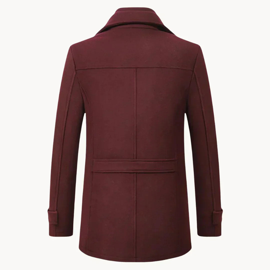 Gino™ | Cappotto in misto lana senza tempo