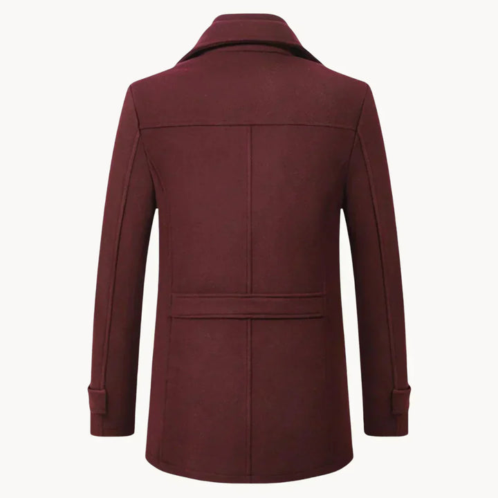 Gino™ | Cappotto in misto lana senza tempo