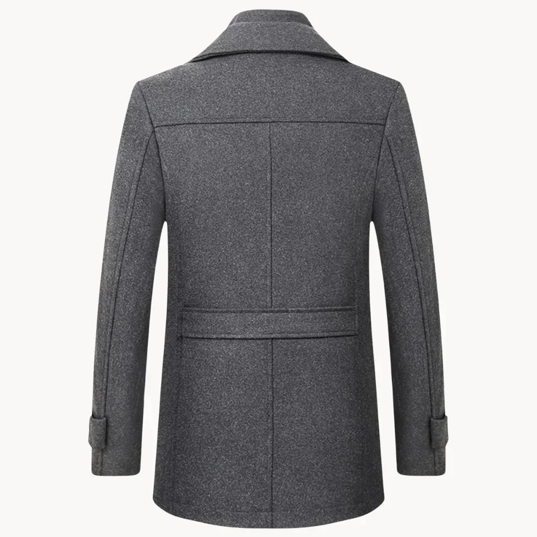 Gino™ | Cappotto in misto lana senza tempo