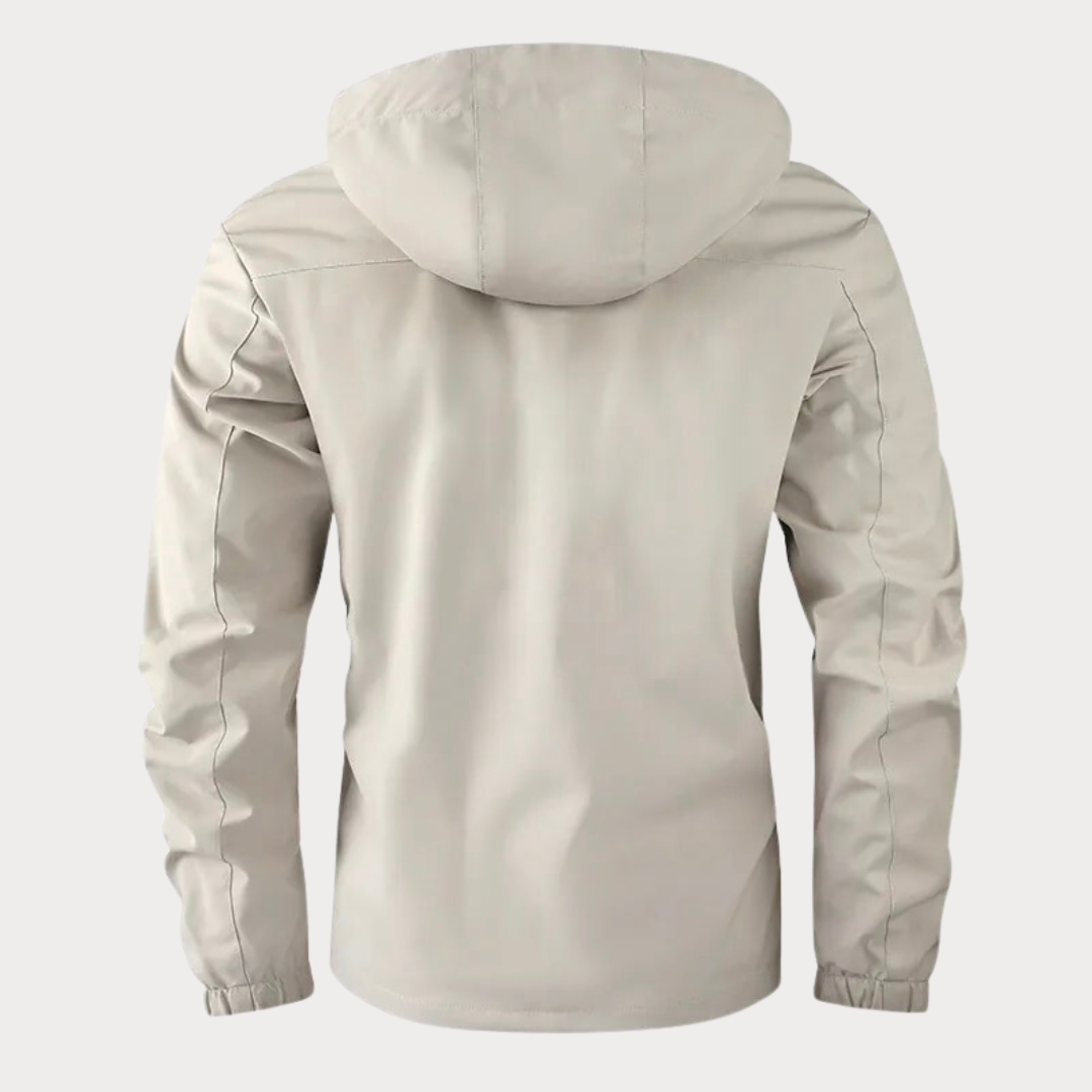 Luca™ | Elegante giacca antivento con cappuccio