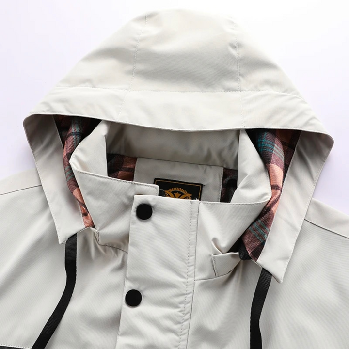 Luca™ | Elegante giacca antivento con cappuccio