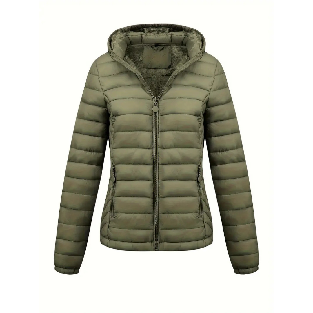 Elisa™ | Giacca imbottita con cappuccio