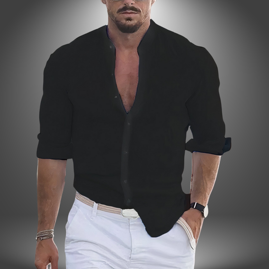 Dennis™ | Camicia Casual Premium di Lino