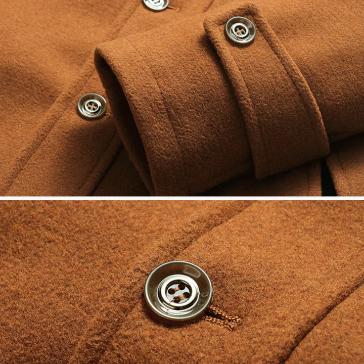 Gino™ | Cappotto in misto lana senza tempo