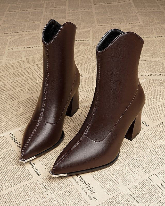 Antonella™ | Eleganti stivaletti con tacco alto