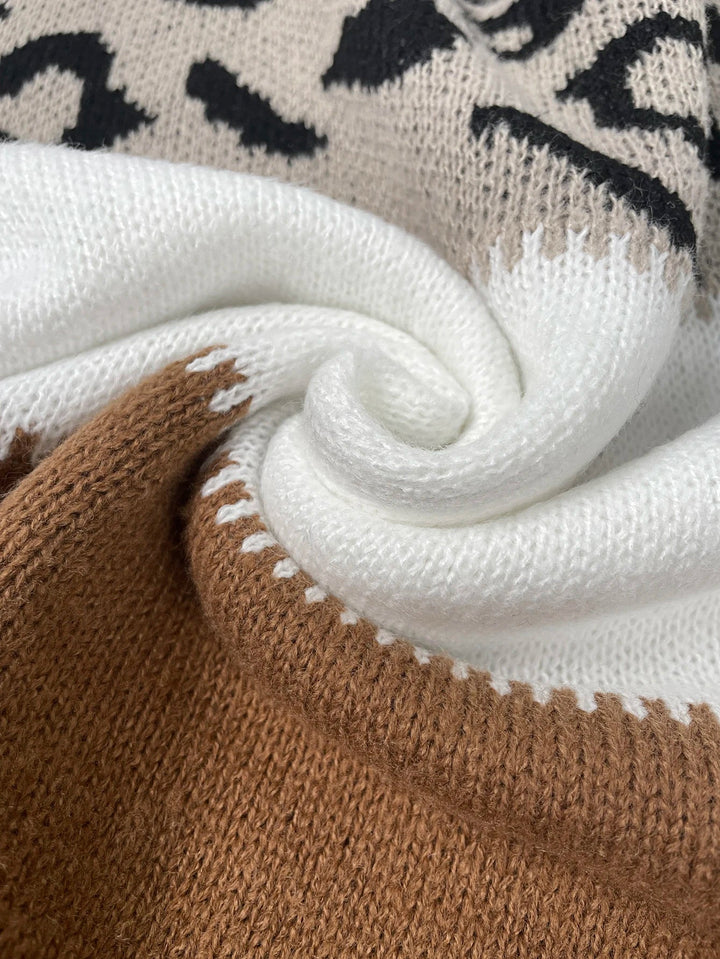 Martina™ | Maglione con stampa leopardata