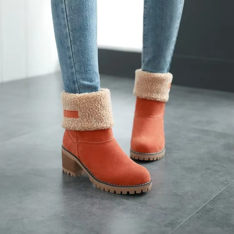 Lauren™ | Stivali da neve in pelle eleganti e caldi