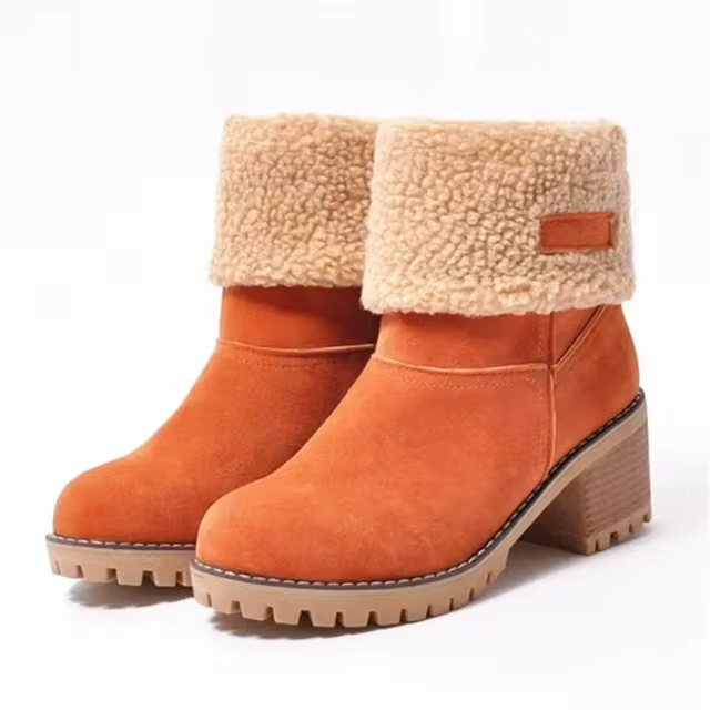 Lauren™ | Stivali da neve in pelle eleganti e caldi