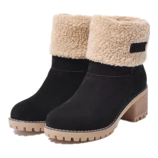 Lauren™ | Stivali da neve in pelle eleganti e caldi