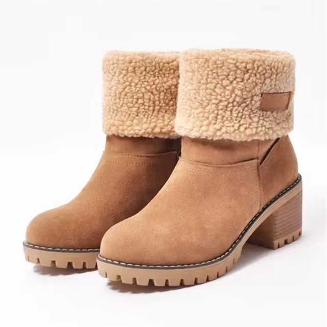 Lauren™ | Stivali da neve in pelle eleganti e caldi