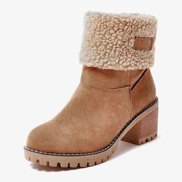 Lauren™ | Stivali da neve in pelle eleganti e caldi