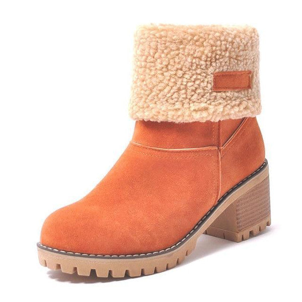 Lauren™ | Stivali da neve in pelle eleganti e caldi