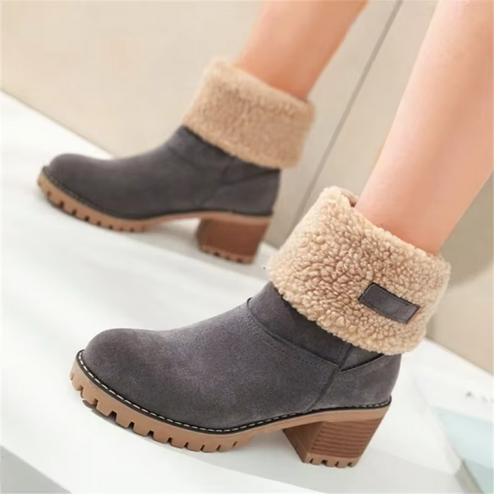 Lauren™ | Stivali da neve in pelle eleganti e caldi