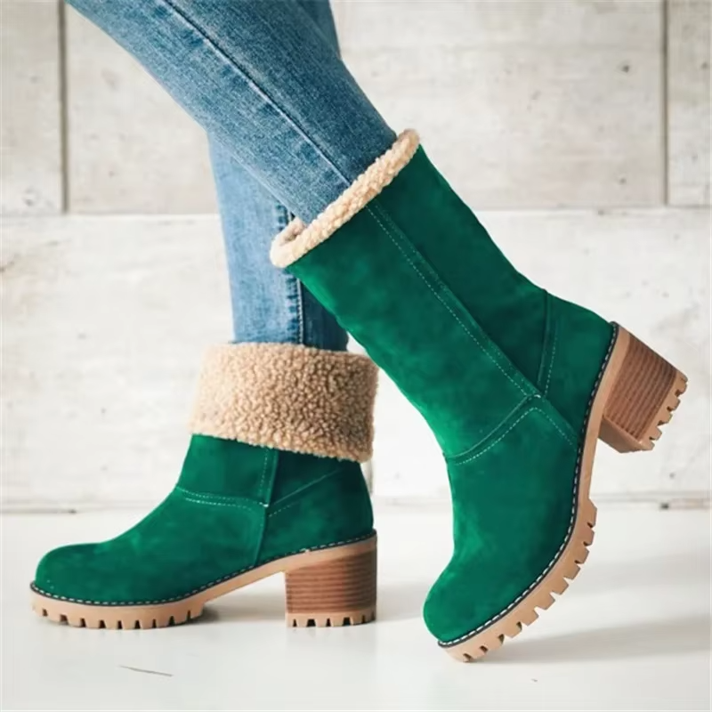 Lauren™ | Stivali da neve in pelle eleganti e caldi