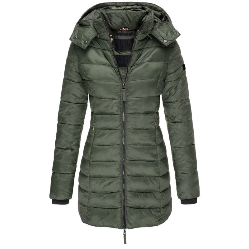Carla™ | Giacca lunga in piumino