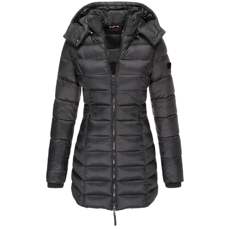 Carla™ | Giacca lunga in piumino