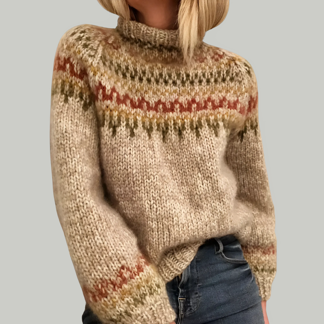 Raffaella™ | Maglione caldo lavorato a maglia morbido