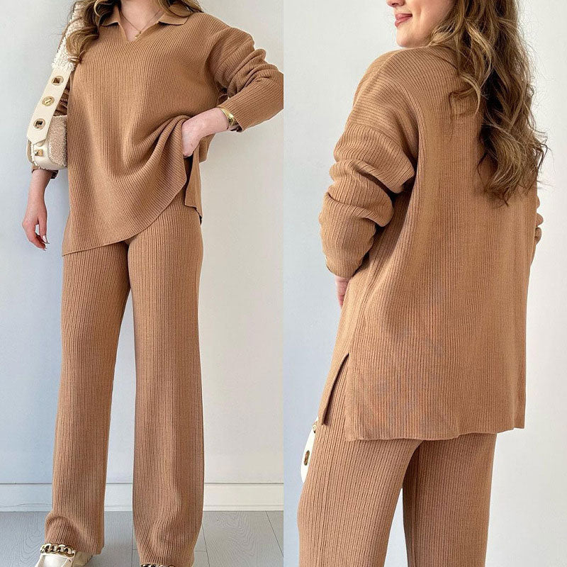 Lucia™ | Completo Lavorato a Maglia Comodo