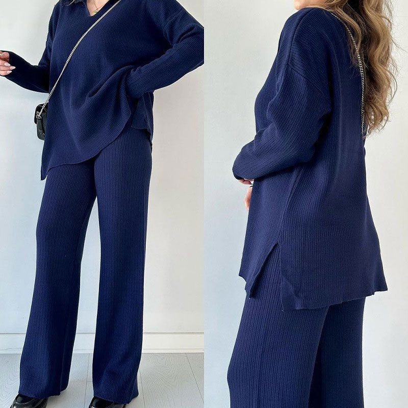 Lucia™ | Completo Lavorato a Maglia Comodo